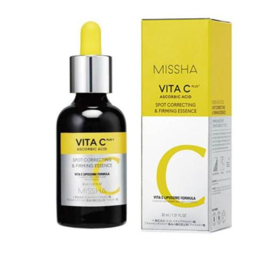 MISSHA VITA C緊緻提亮收毛孔護膚嘅系列美容液30ml