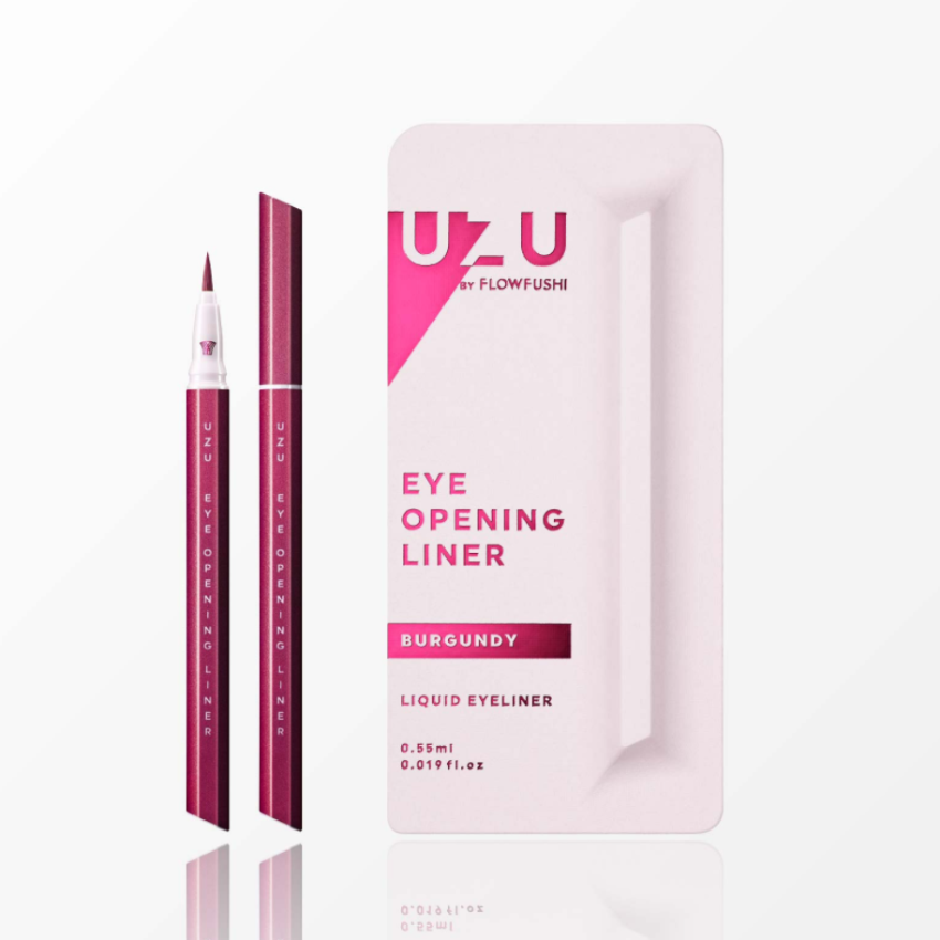 UZU By FLOWFUSH EYE OPENING LINER 八角形彩色眼線液筆BURGUNDY